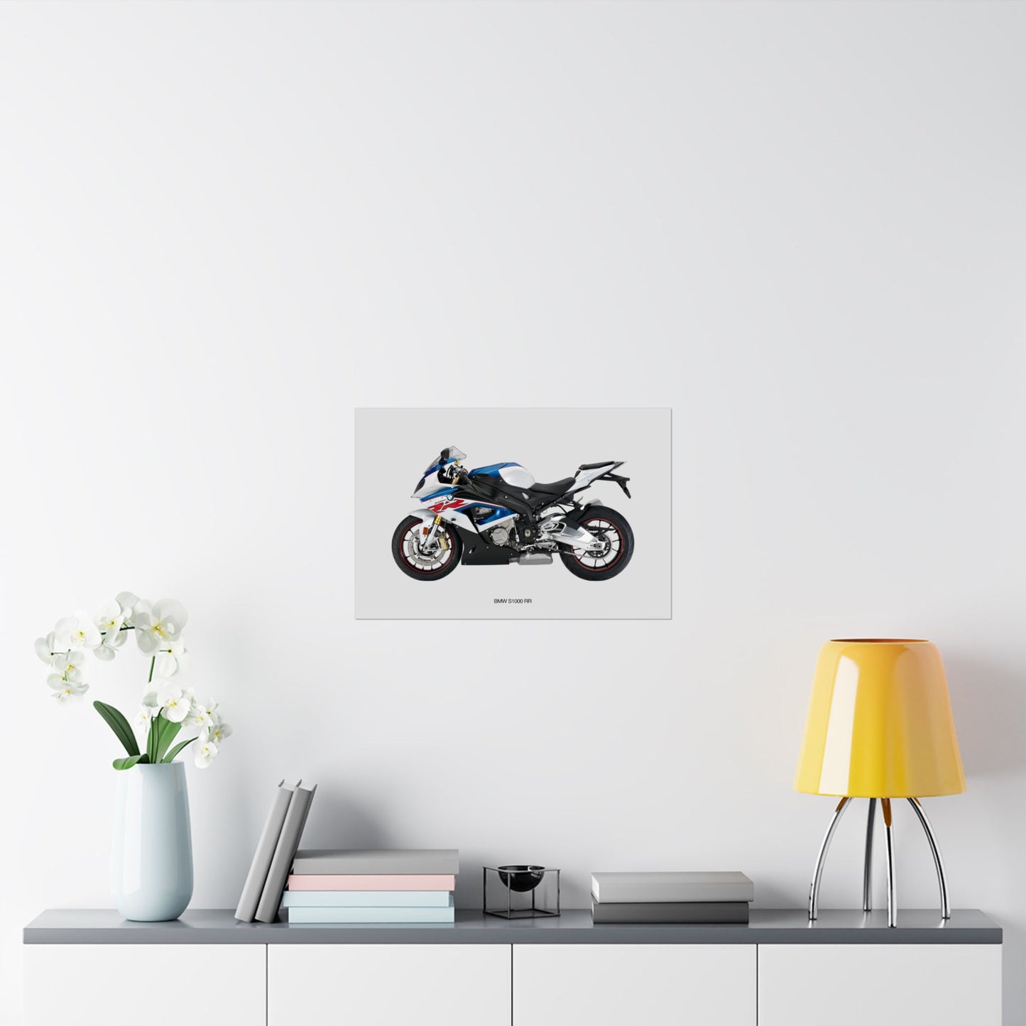 BMW S1000RR Horizontal Poster