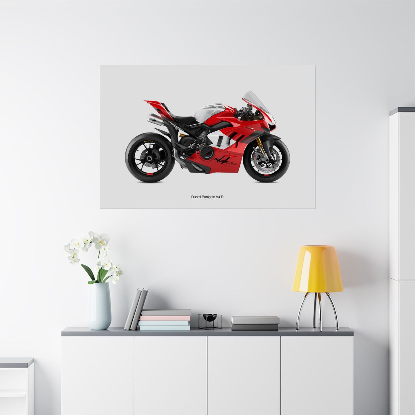 Ducati Panigale V4 R Horizontal Poster