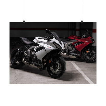 Triumph Daytona 660 Horizontal Poster