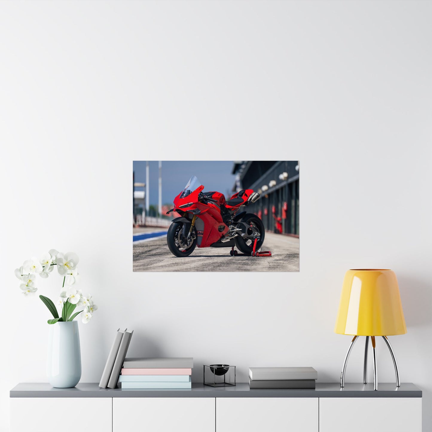 Ducati Panigale V4 R Horizontal Poster