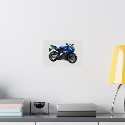 Yamaha R6 Horizontal Poster