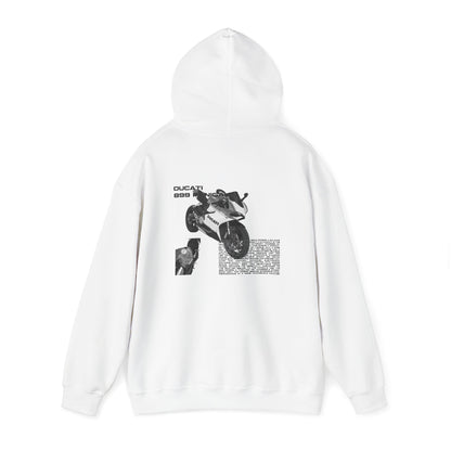 Ducati 899 Panigale (Black & White) Hoodie