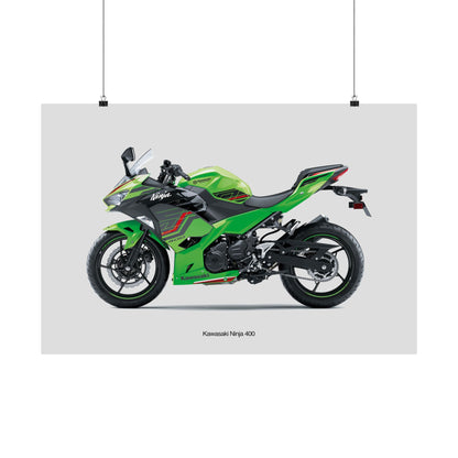 Kawasaki Ninja 400 Horizontal Poster