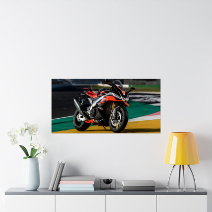 Aprilia RSV4 Factory Horizontal Poster