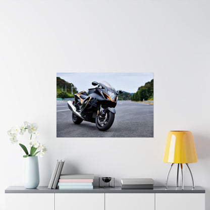 Suzuki Hayabusa Horizontal Poster