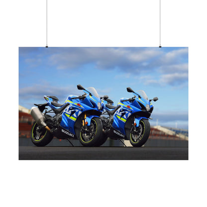 Suzuki GSX-1000R Horizontal Poster