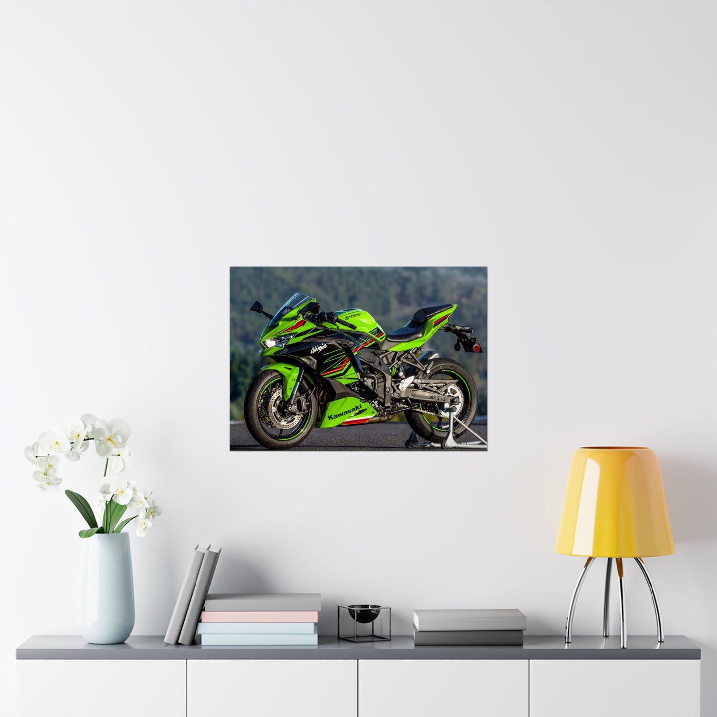 Kawasaki Ninja ZX-4R Horizontal Poster