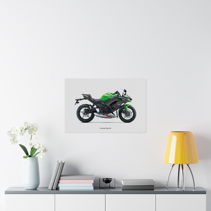 Kawasaki Ninja 650 Horizontal Poster