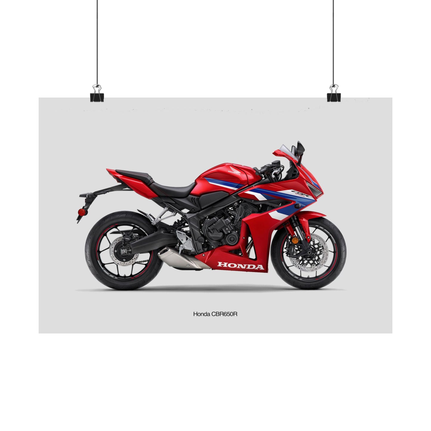 Honda CBR650R Horizontal Poster