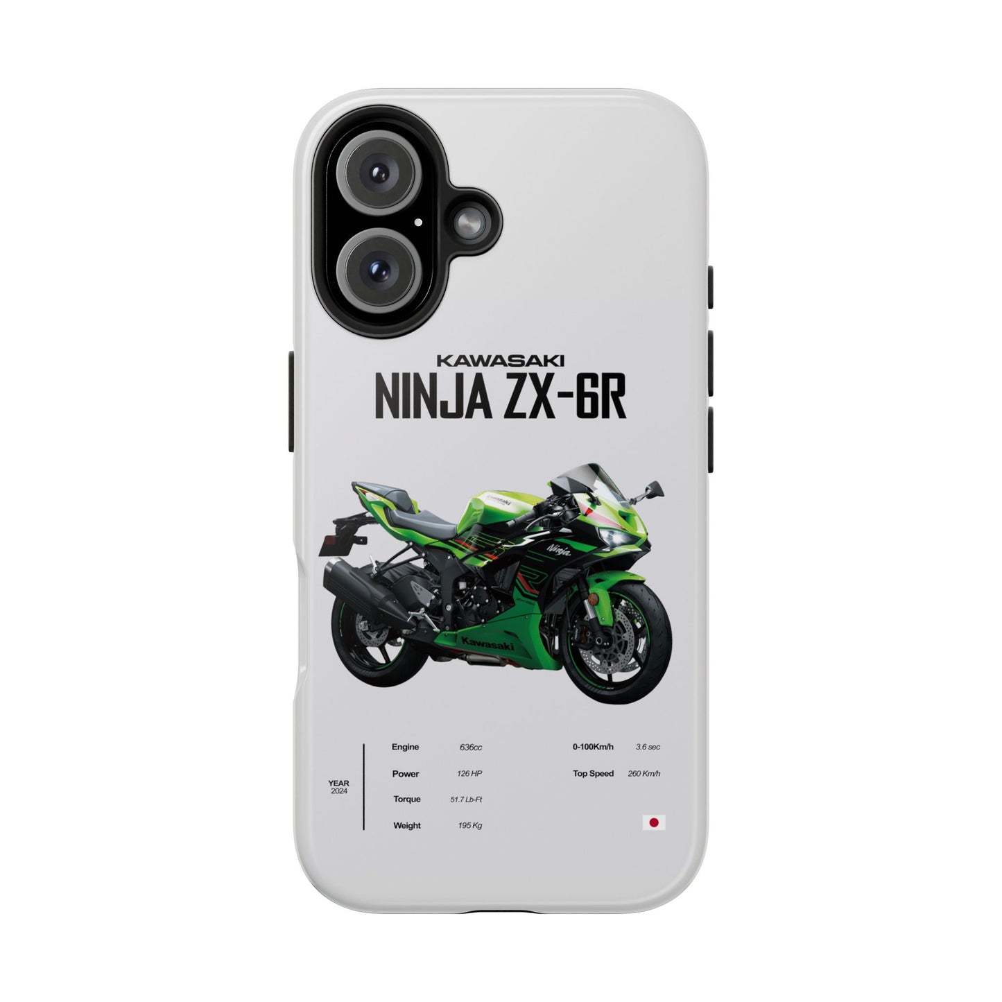 Kawasaki Ninja ZX-6R Tough Phone Case