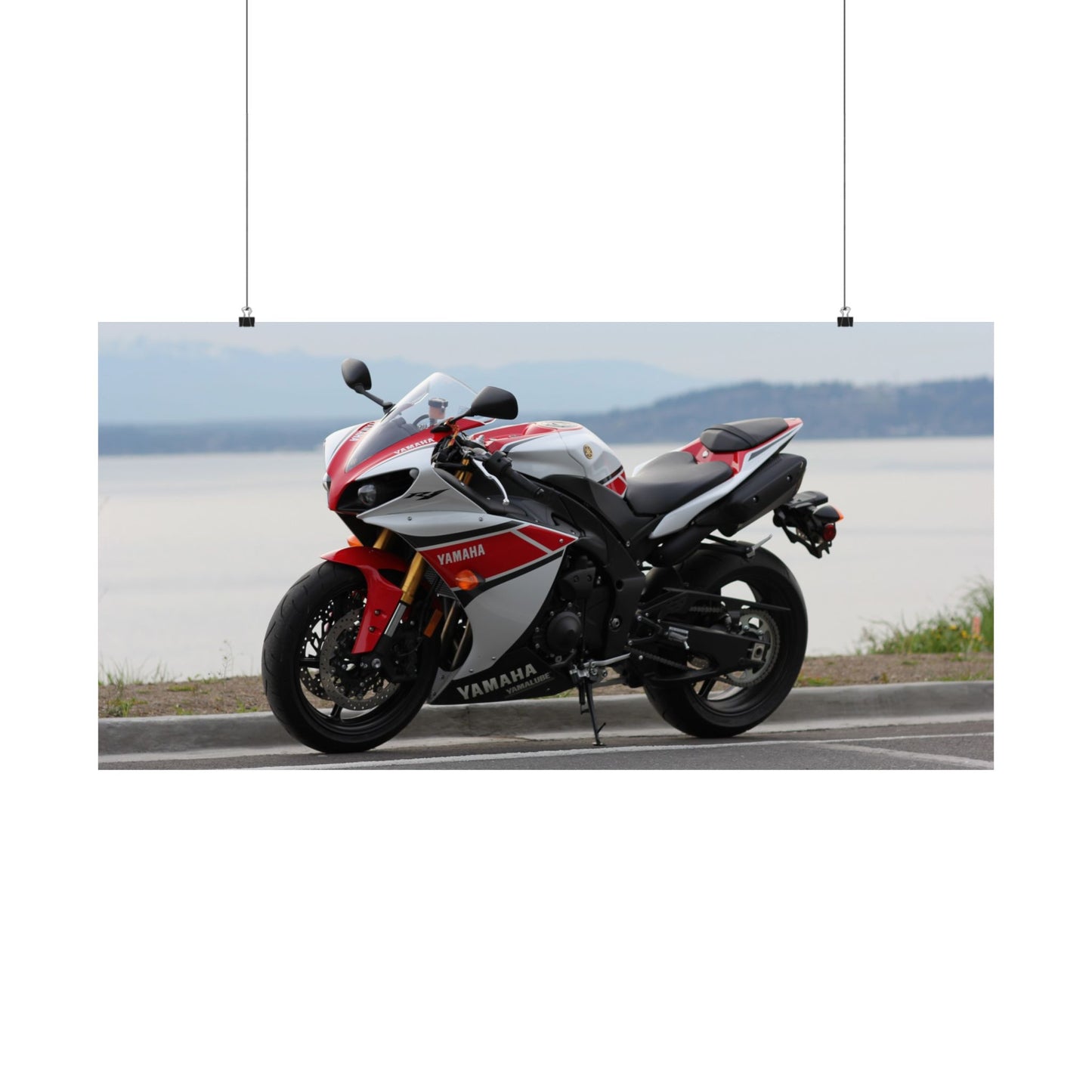 Yamaha R1 Horizontal Poster