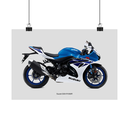 Suzuki GSX-R1000R Horizontal Poster