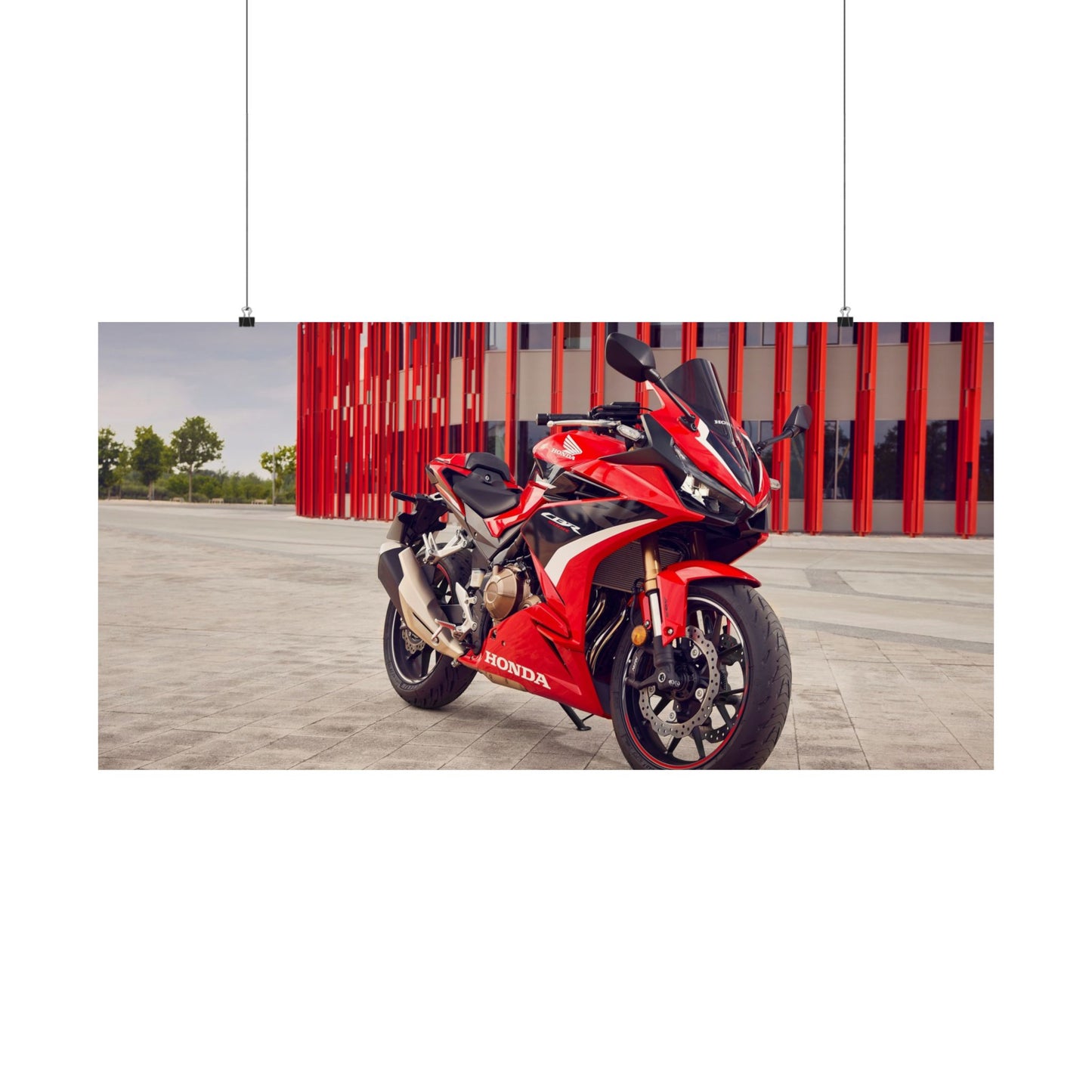 Honda CBR500R Horizontal Poster