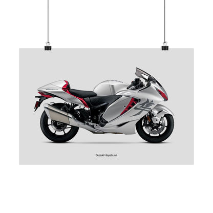 Suzuki Hayabusa Horizontal Poster