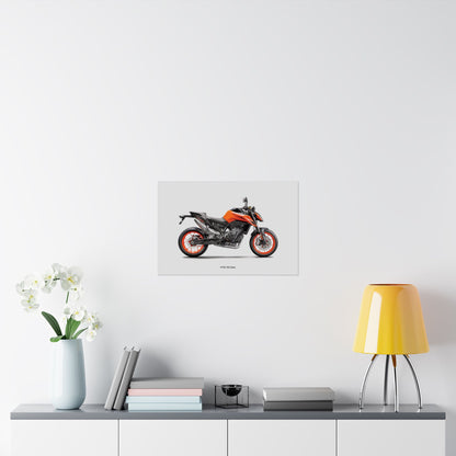 KTM 790 Duke Horizontal Poster