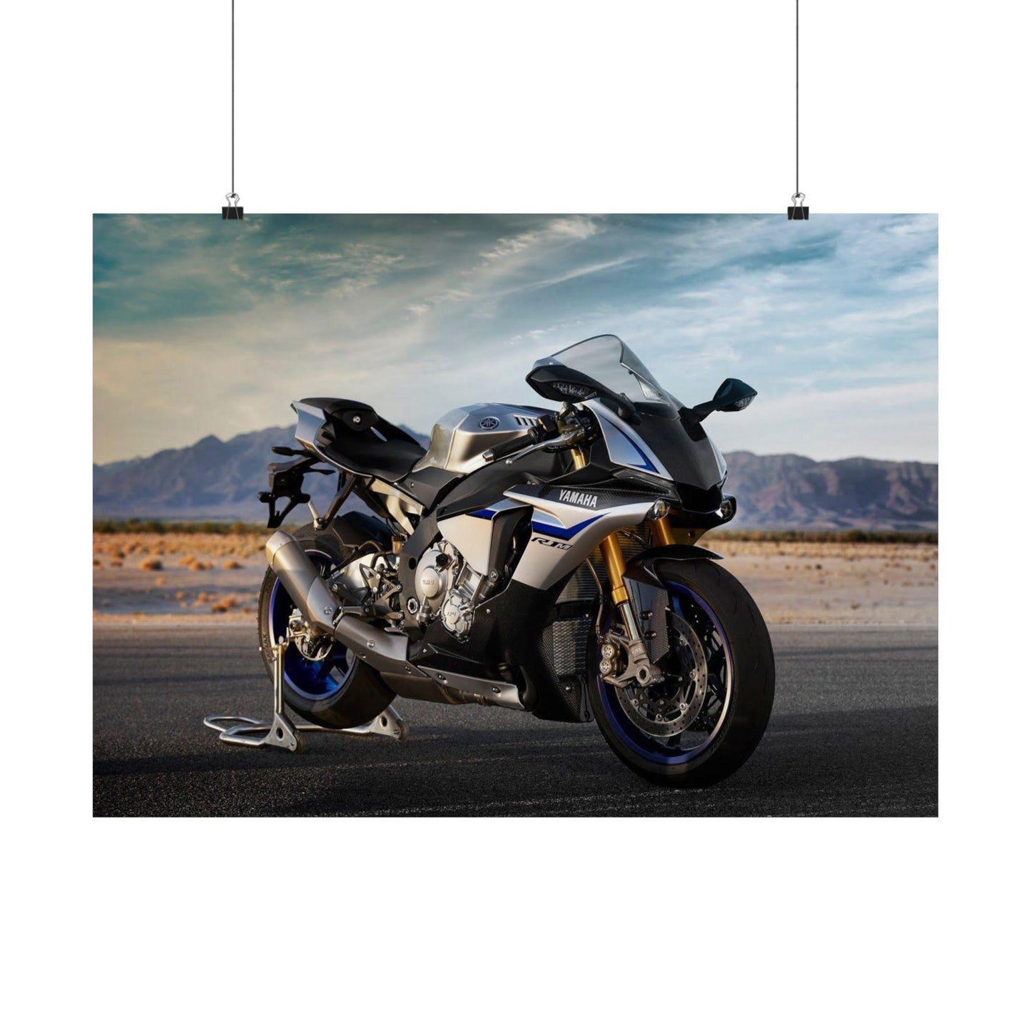 Yamaha R1M Horizontal Poster