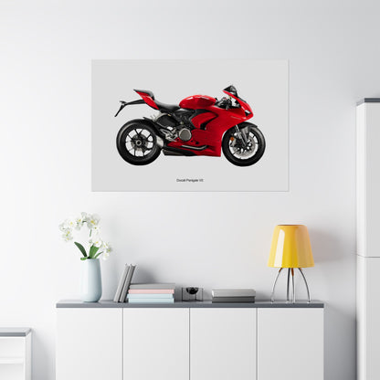 Ducati Panigale V2 Horizontal Poster