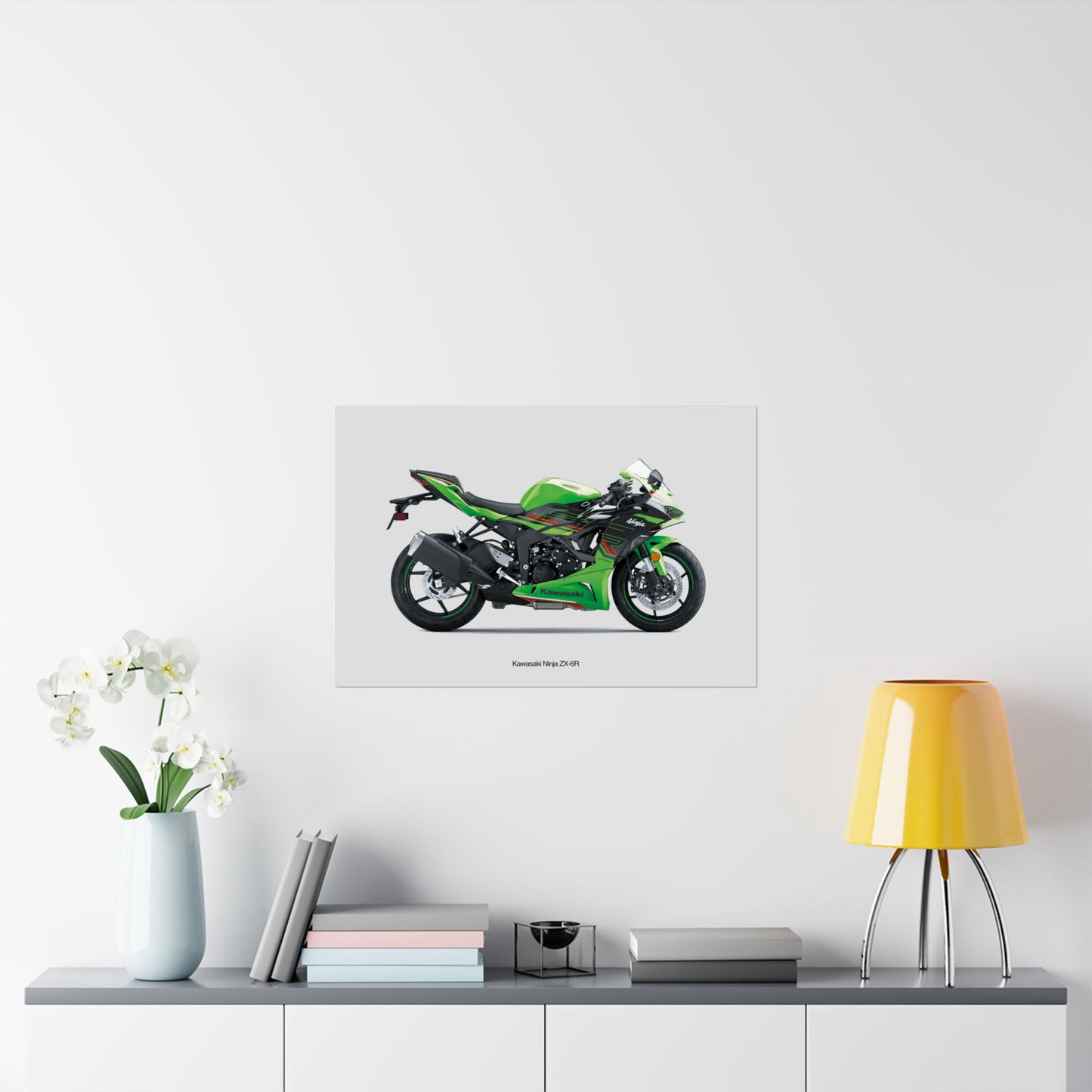 Kawasaki Ninja ZX-6R Horizontal Poster