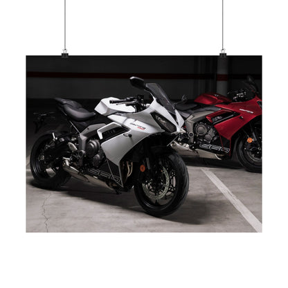 Triumph Daytona 660 Horizontal Poster