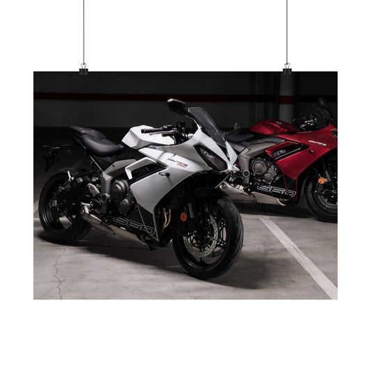 Triumph Daytona 660 Horizontal Poster