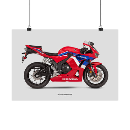 Honda CBR600RR Horizontal Poster