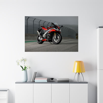 Aprila RSV4 Factory Horizontal Poster