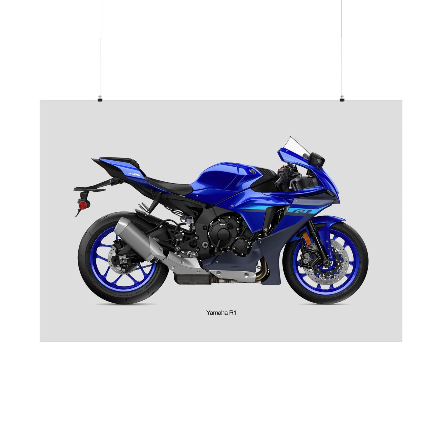 Yamaha R1 Horizontal Poster