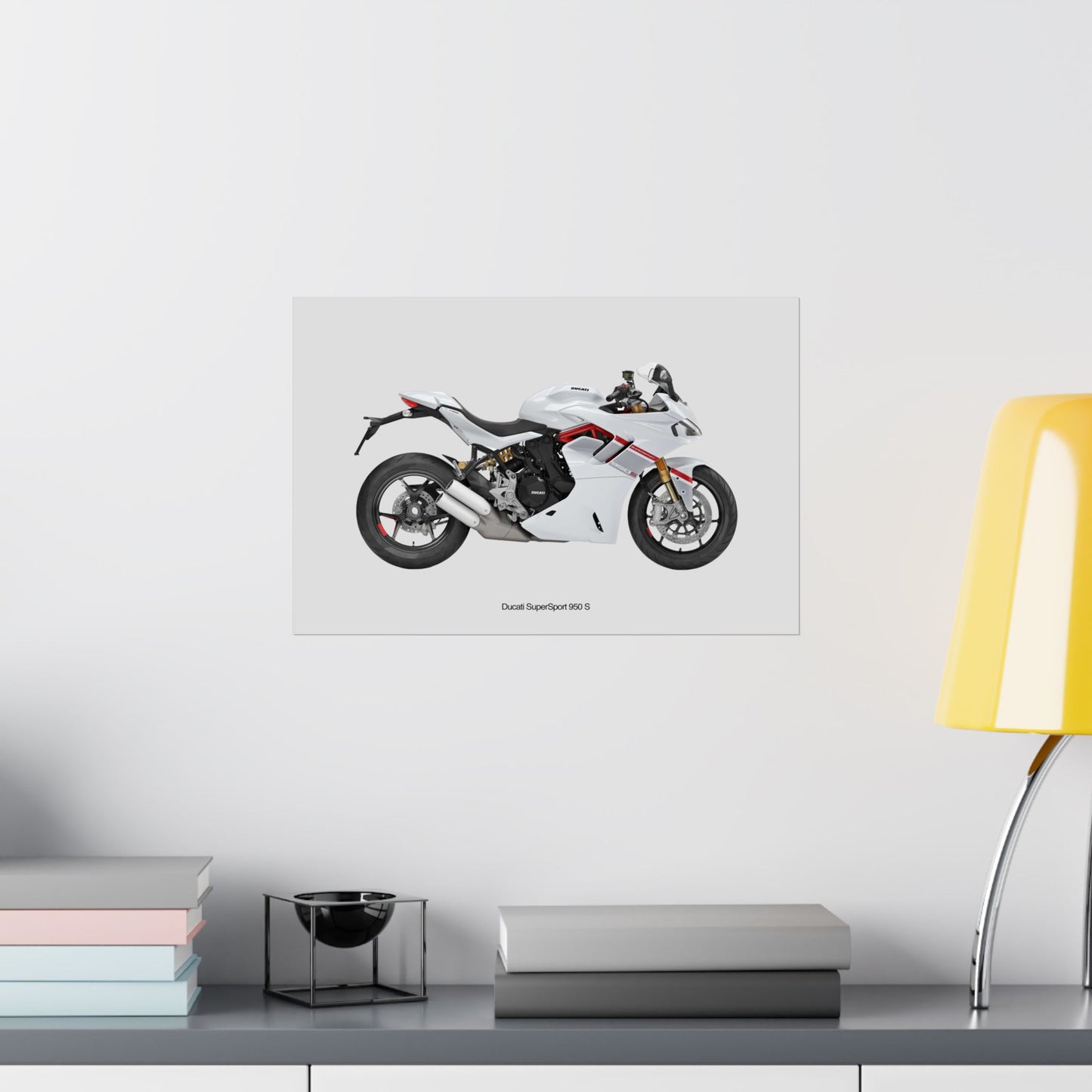 Ducati SuperSport 950 S Horizontal Poster