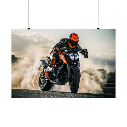 KTM 790 Duke Horizontal Poster