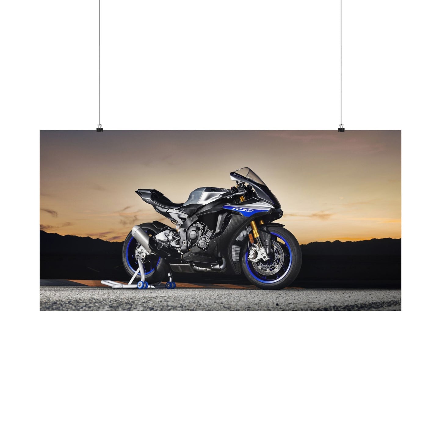 Yamaha R1M Horizontal Poster