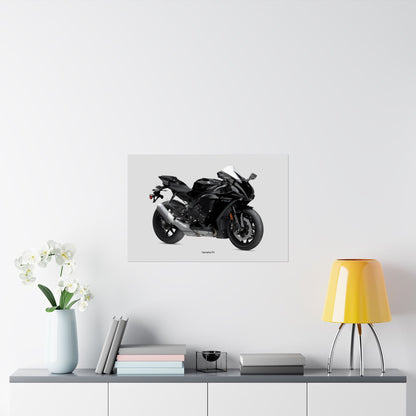 Yamaha R1 Horizontal Poster