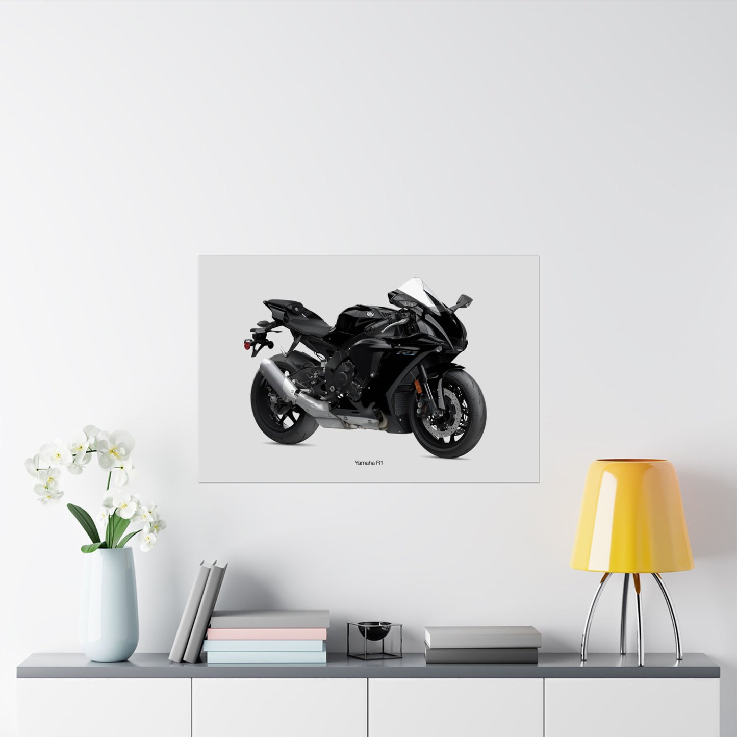 Yamaha R1 Horizontal Poster