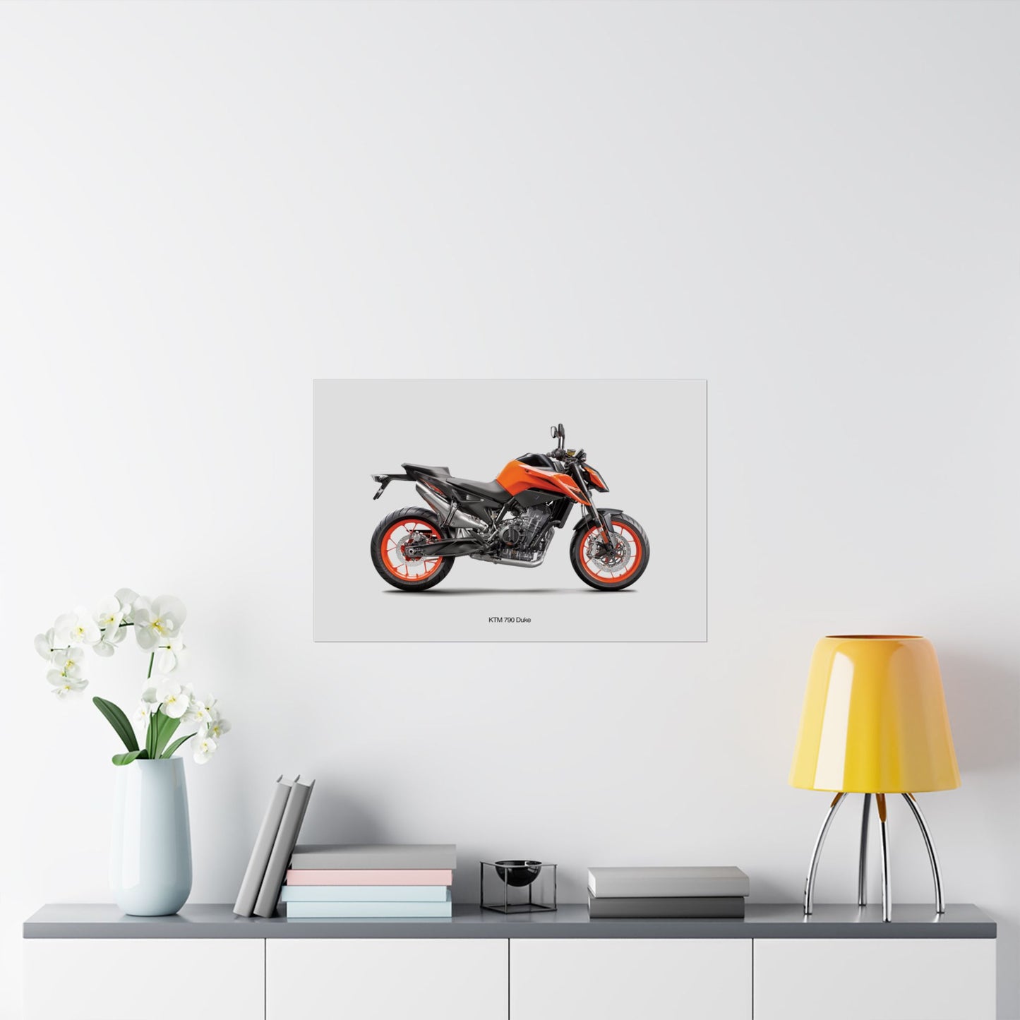 KTM 790 Duke Horizontal Poster