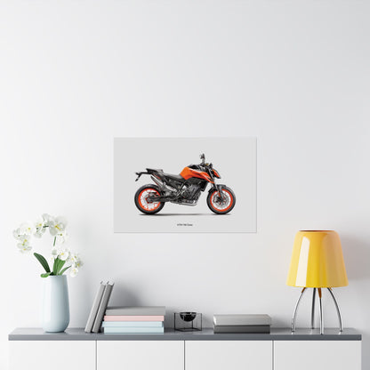 KTM 790 Duke Horizontal Poster