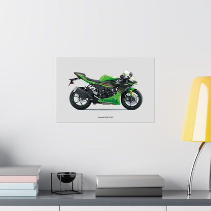 Kawasaki Ninja ZX-6R Horizontal Poster