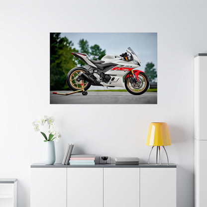 Yamaha R3 Horizontal Poster