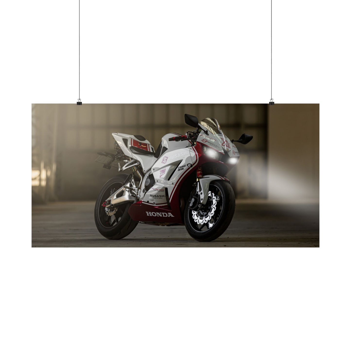 Honda CBR6000RR Horizontal Poster