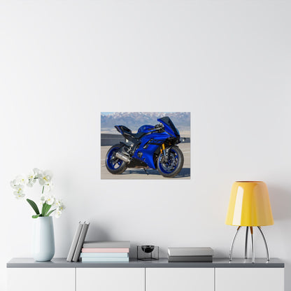 Yamaha R6 Horizontal Poster