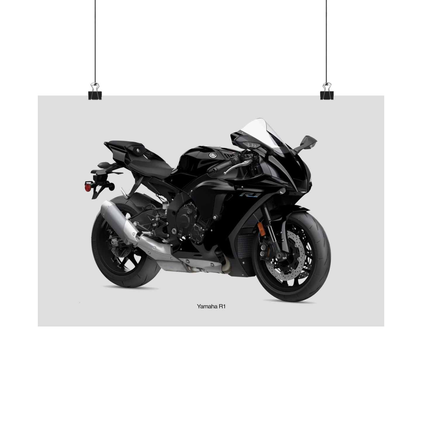 Yamaha R1 Horizontal Poster