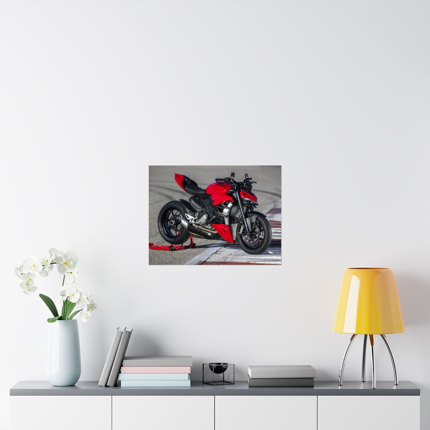 Ducati StreetFighter V2 Horizontal Poster