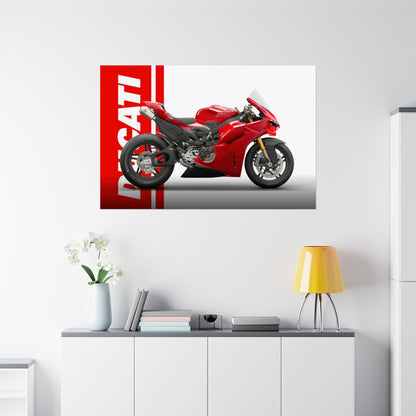 Ducati Panigale V4 R Horizontal Poster