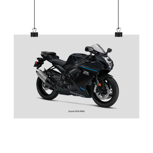 Suzuki GSX-R600 Horizontal Poster