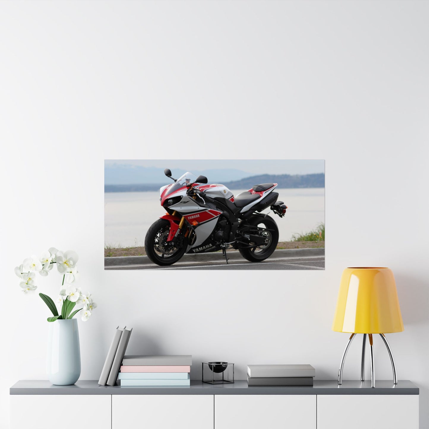 Yamaha R1 Horizontal Poster