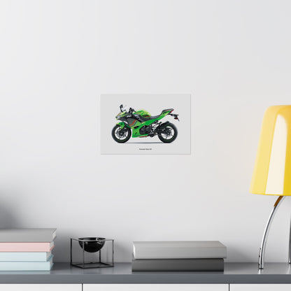 Kawasaki Ninja 400 Horizontal Poster