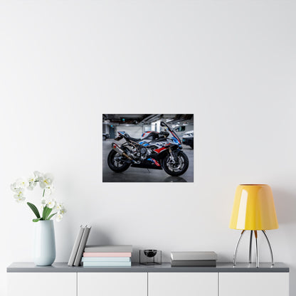 BMW S1000RR Horizontal Poster