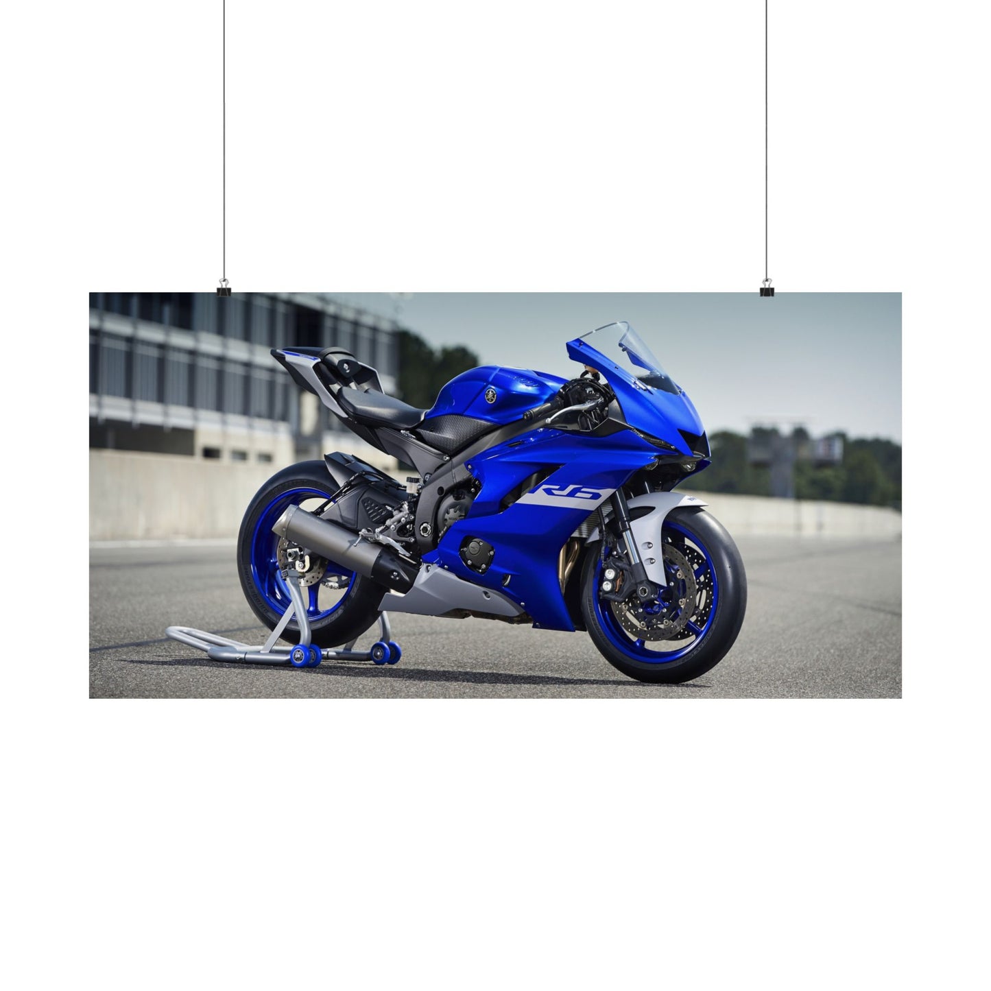 Yamaha R6 Horizontal Poster