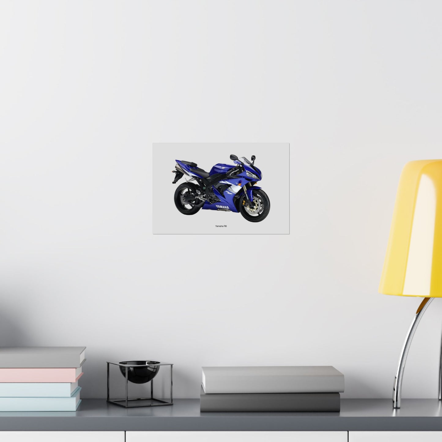 Yamaha R6 Horizontal Poster