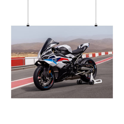 BMW M1000RR Horizontal Poster