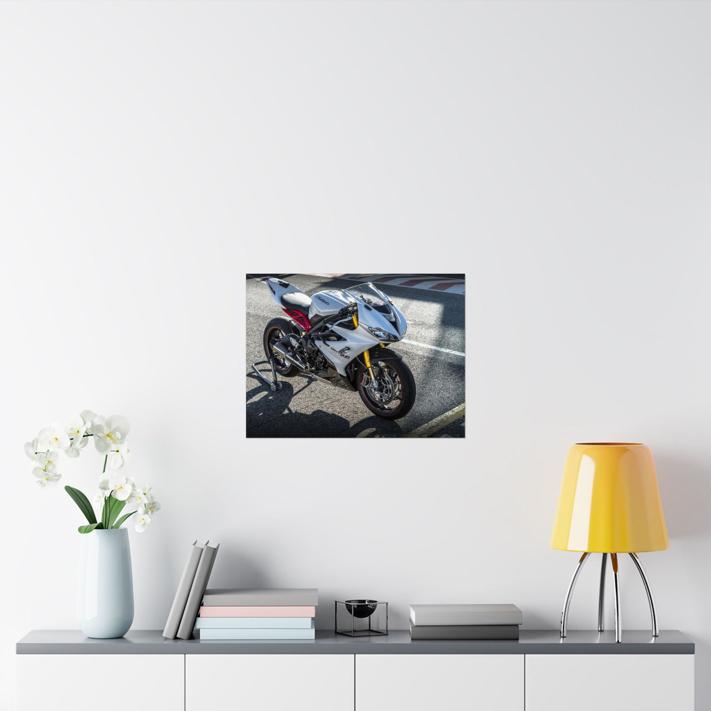 Triumph Daytona 675 R Horizontal Poster