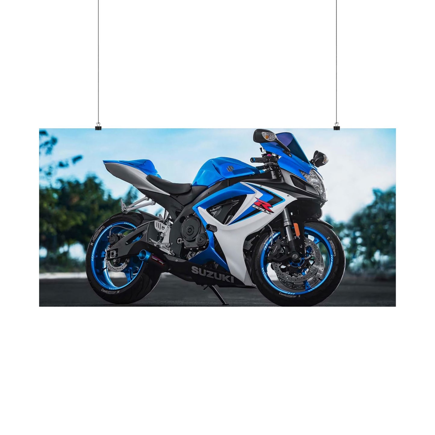 Suzuki GSX-R750 Horizontal Poster